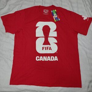 Fifa Canada Soccer T-Shirt (Size XXL) NEW
